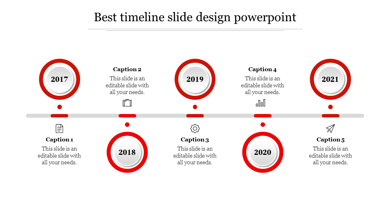 Free - The Best Timeline Slide Design PowerPoint Presentation